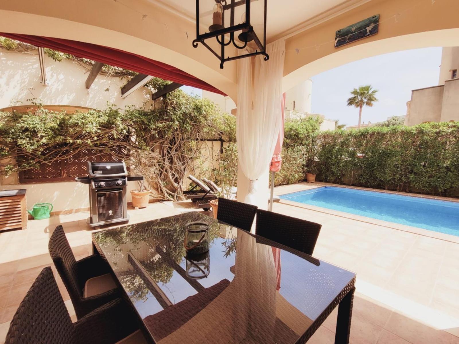 Ferienhaus Casa Yelmo Cala Mandia  Exteriér fotografie